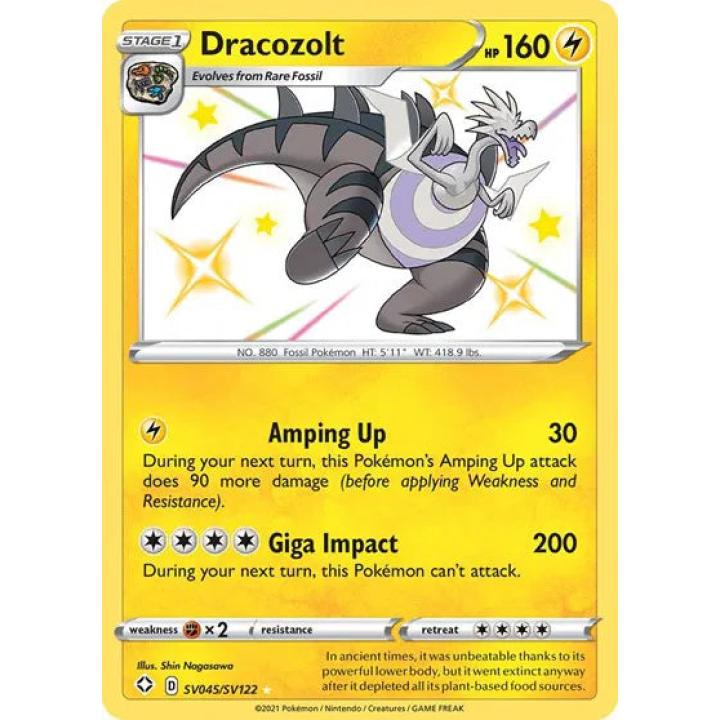 Dracozolt SV045/SV122 - Shining Fates: Shiny Vault - Holofoil