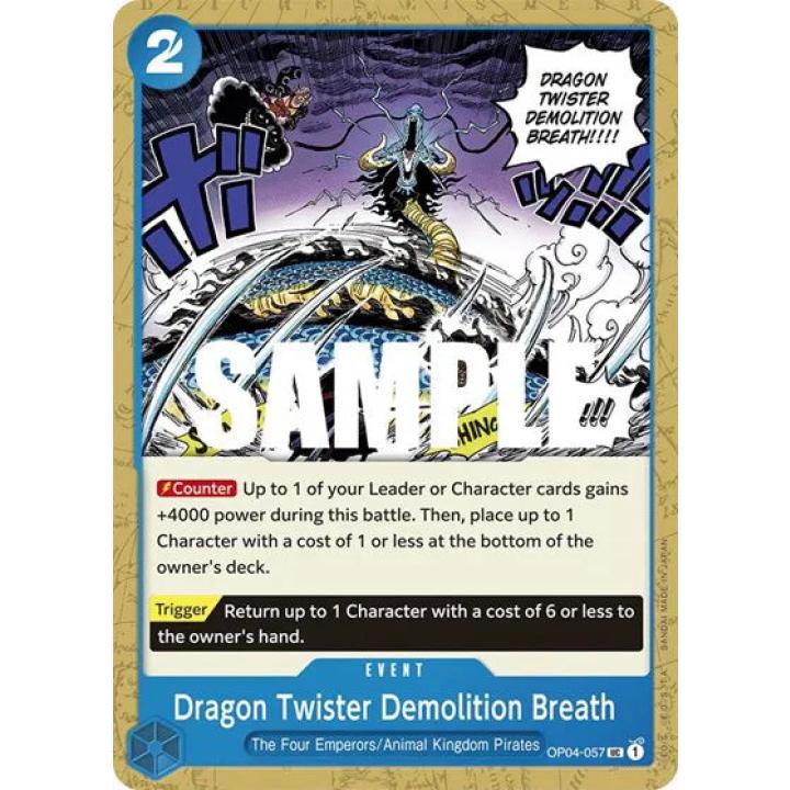 Dragon Twister Demolition Breath OP04-057 - Kingdoms of Intrigue - Normal