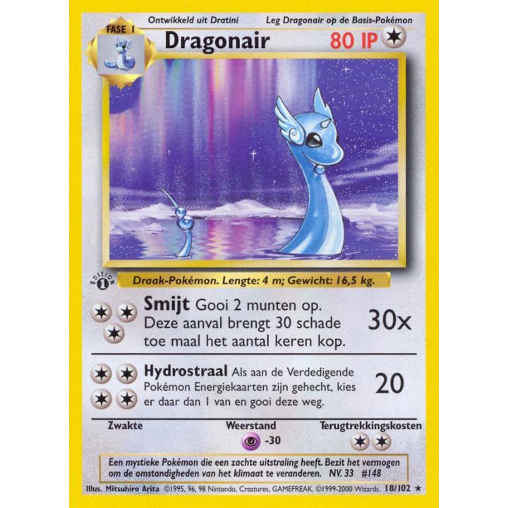 Dragonair (NL) 18/102 - Base Set (1st Edition) - Normal