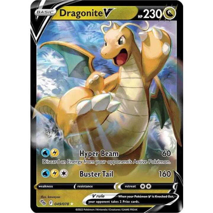 Dragonite V 049/078 - Pokemon Go - Holofoil