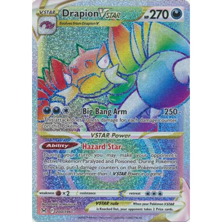 Drapion VSTAR 200/196 - Lost Origin - Holofoil