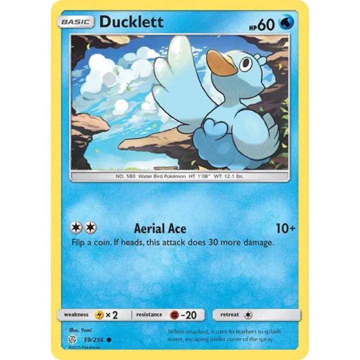 Ducklett 59/236 - Cosmic Eclipse - Reverse Holofoil