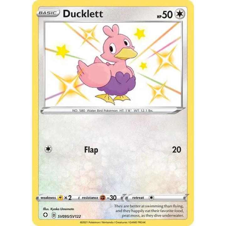 Ducklett SV095/SV122 - Shining Fates: Shiny Vault - Holofoil