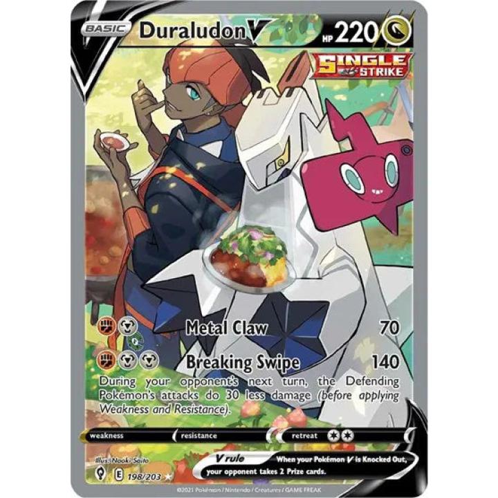 Duraludon V 198/203 - Evolving Skies - Holofoil