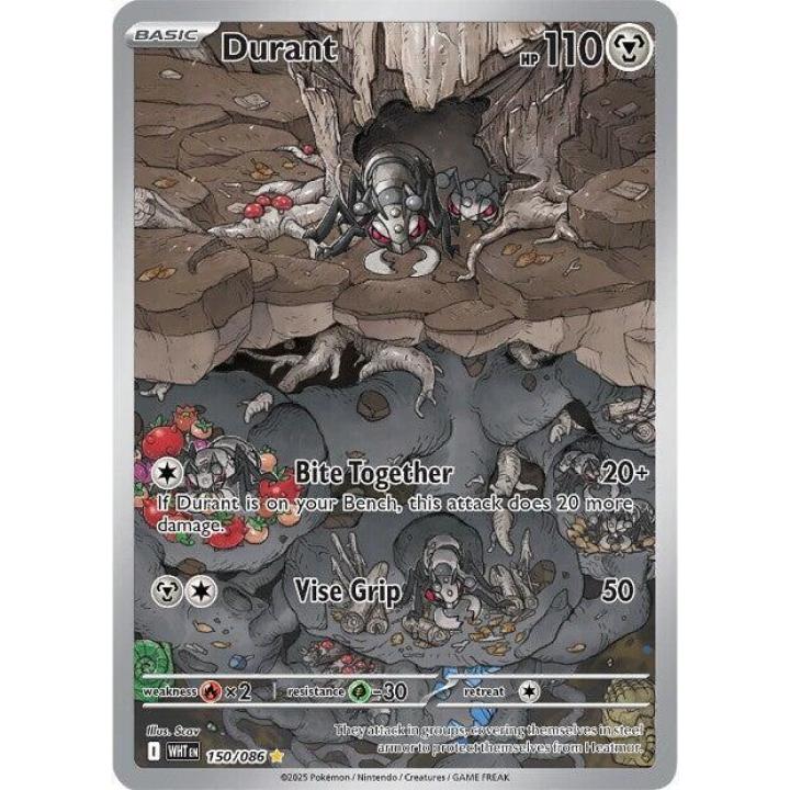Durant 150/086 – White Flare – Holofoil