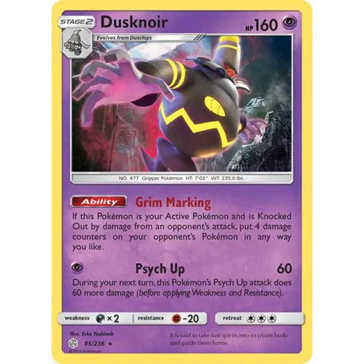 Dusknoir 85/236 - Cosmic Eclipse - Holofoil