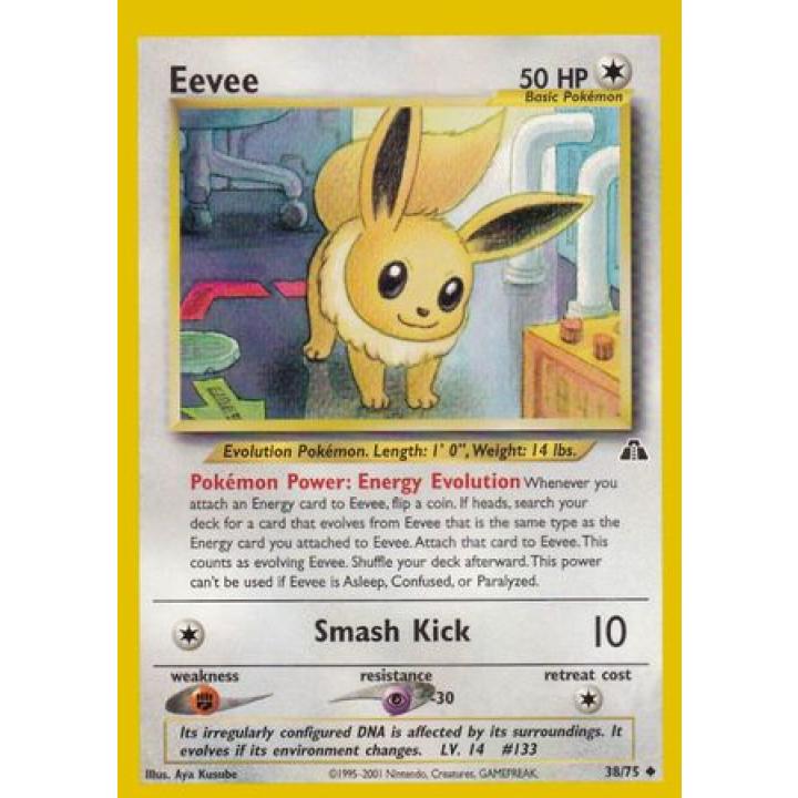 Eevee 38/75 - Neo Discovery (Unlimited) - Normal