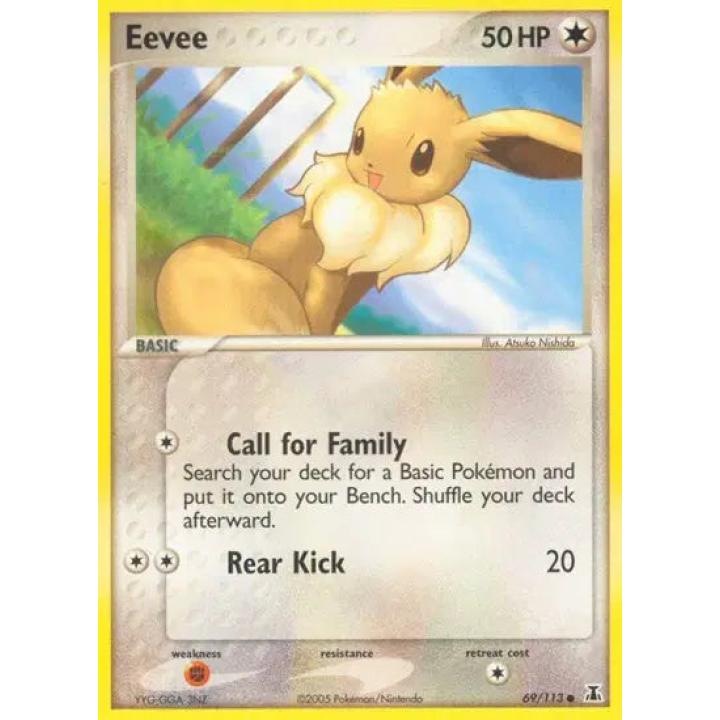 Eevee 69/113 - EX Delta Species - Normal