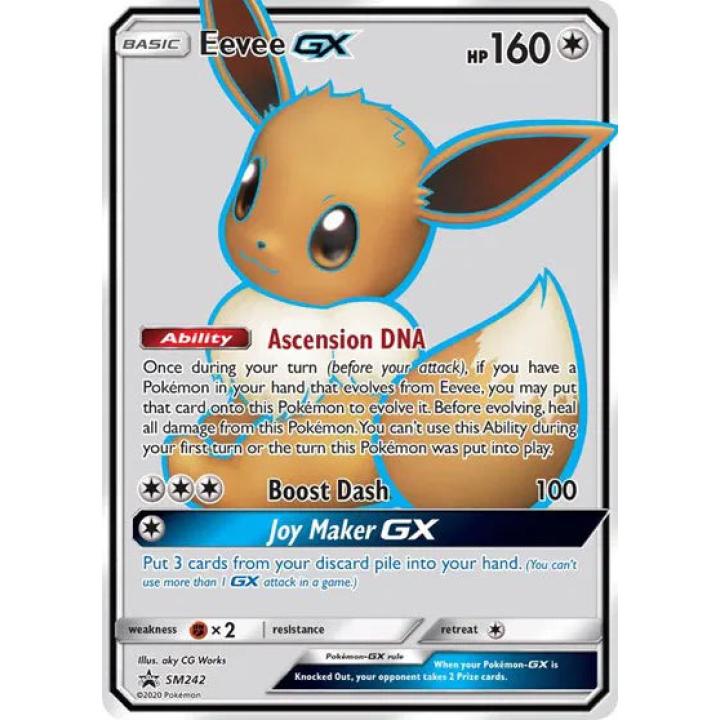 Eevee GX SM242 - Sun & Moon Promo - Holofoil