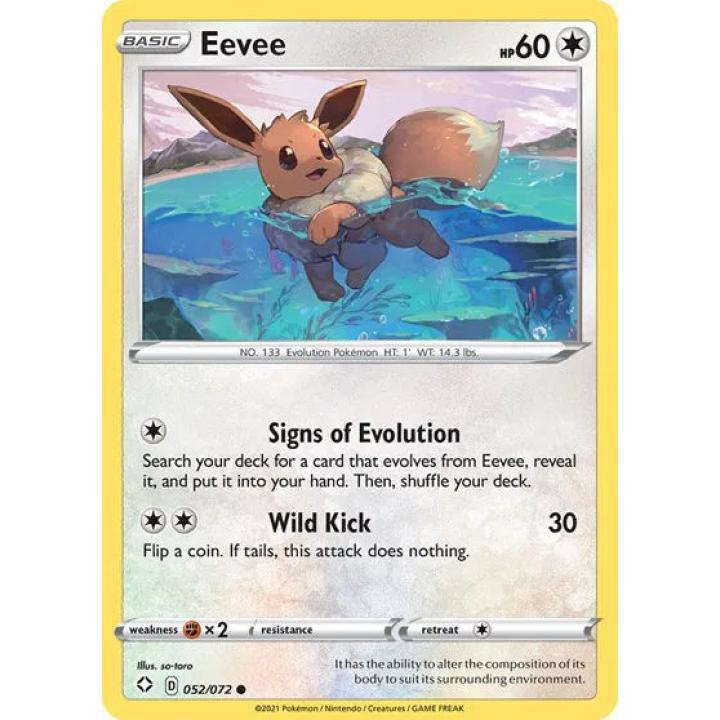 Eevee 052/072 - Shining Fates - Normal