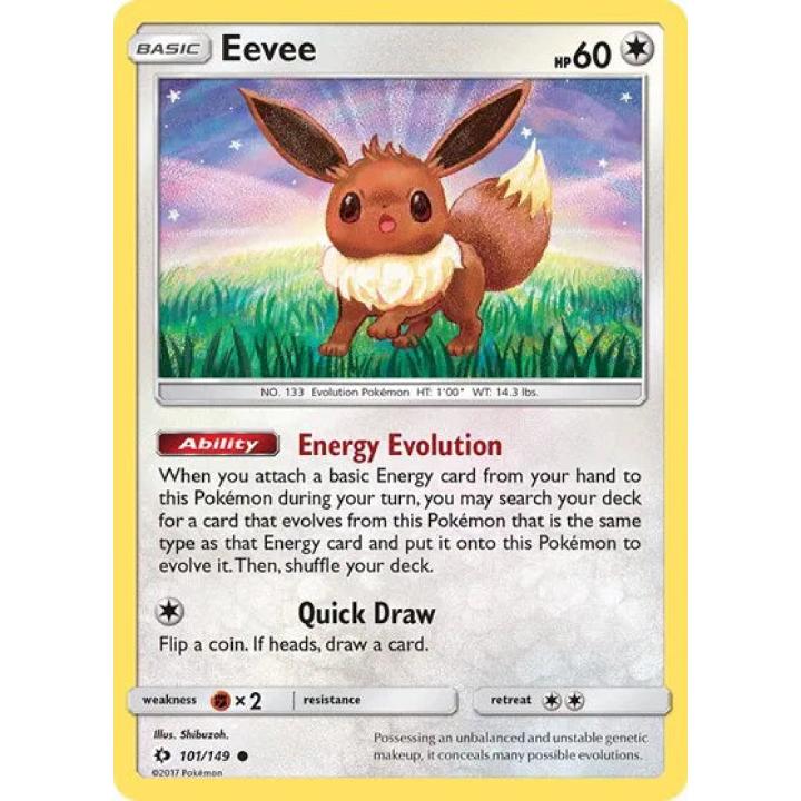 Eevee 101/149 - Sun & Moon - Normal