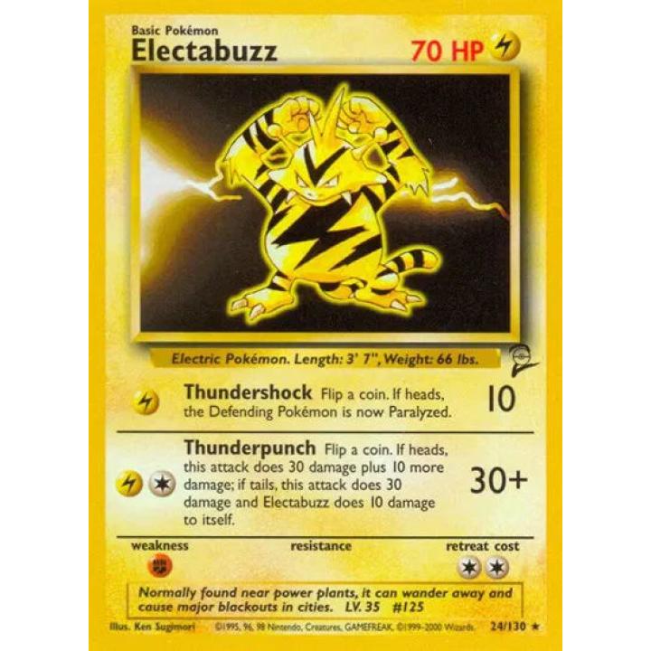 Electabuzz 24/130 - Base Set 2 - Normal