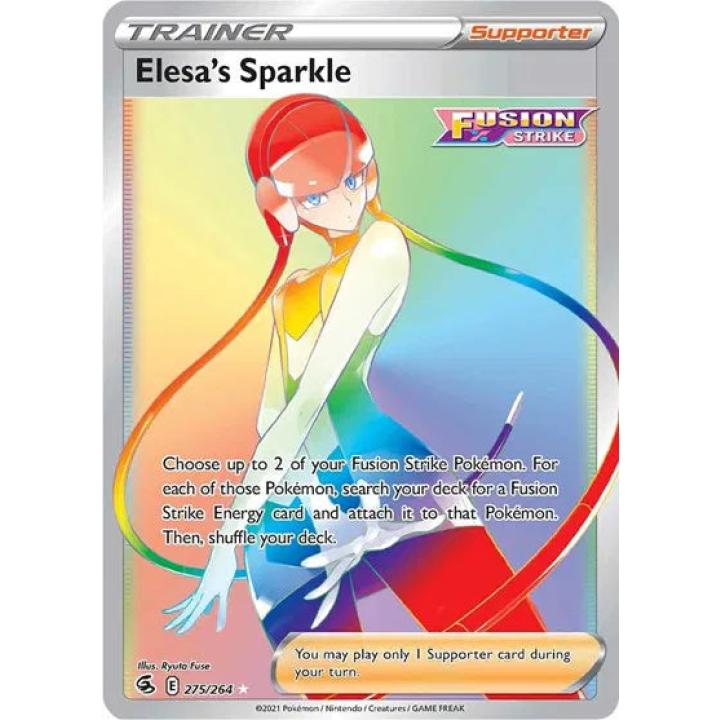 Elesa's Sparkle 275/264 - Fusion Strike - Holofoil