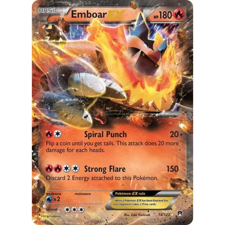 Emboar EX 14/122 - BREAKpoint - Holofoil