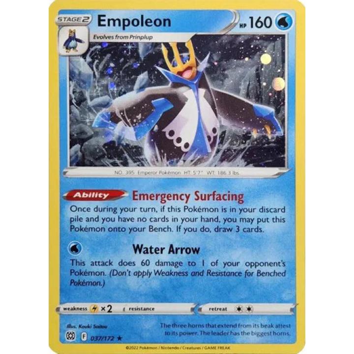 Empoleon 037/172 - Brilliant Stars - Cosmos Holo
