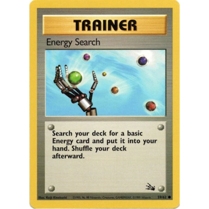 Energy Search 59/62 - Fossil (Unlimited) - Normal