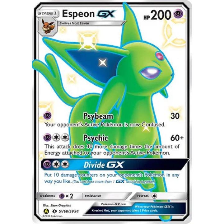 Espeon GX SV60/SV94  - Hidden Fates: Shiny Vault - Holofoil