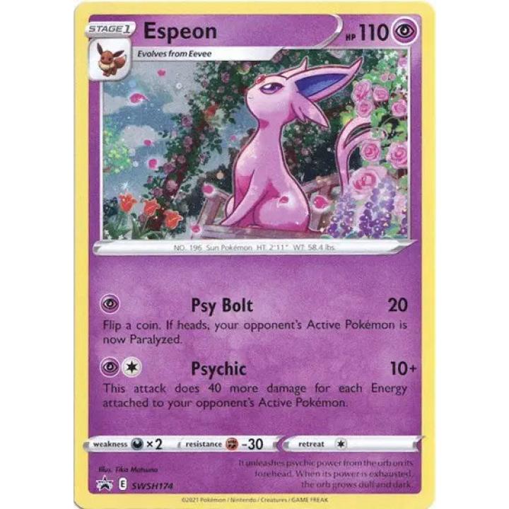 Espeon SWSH174 – Sword & Shield Promo – Holofoil
