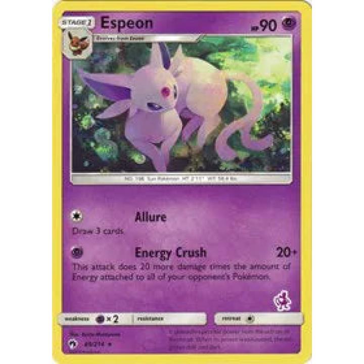 Espeon (Mewtwo Stamped) 089/214 - Battle Academy - Holofoil