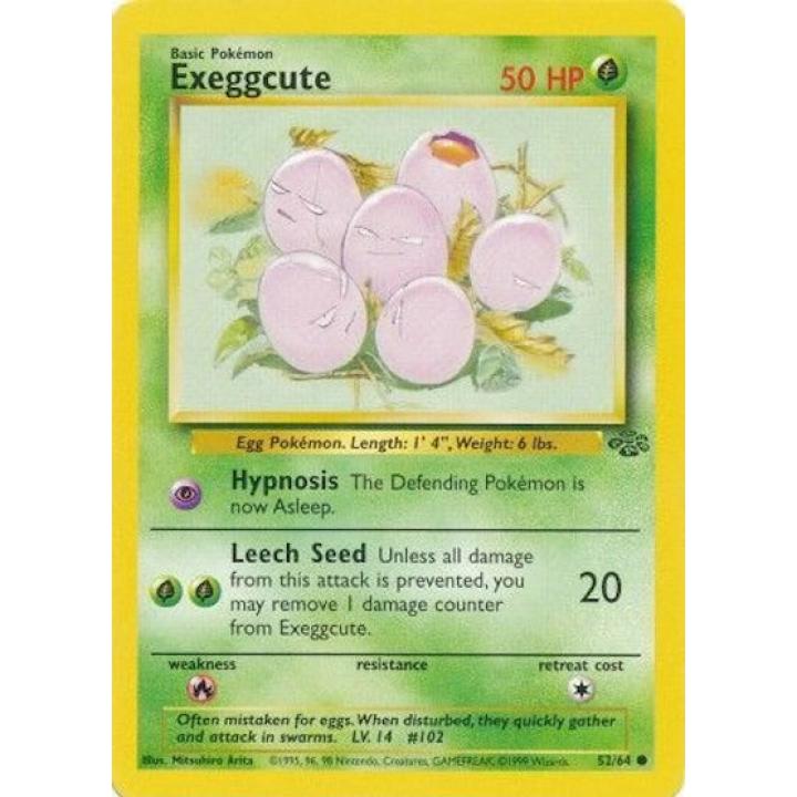 Exeggcute 52/64 - Jungle (Unlimited) - Normal