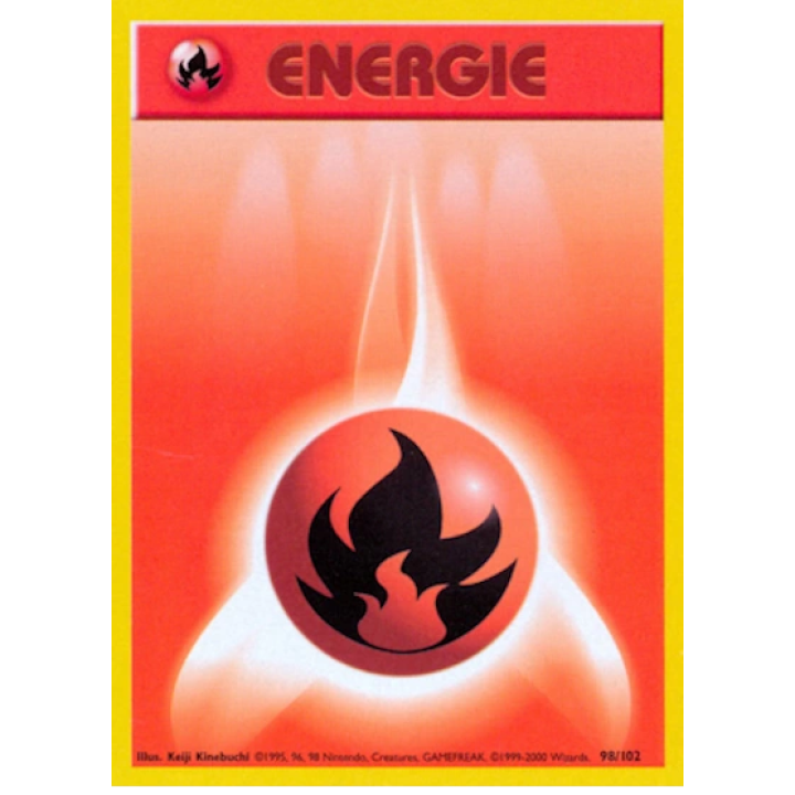 Fire Energy (NL) 98/102 - Base Set (Unlimited) - Normal