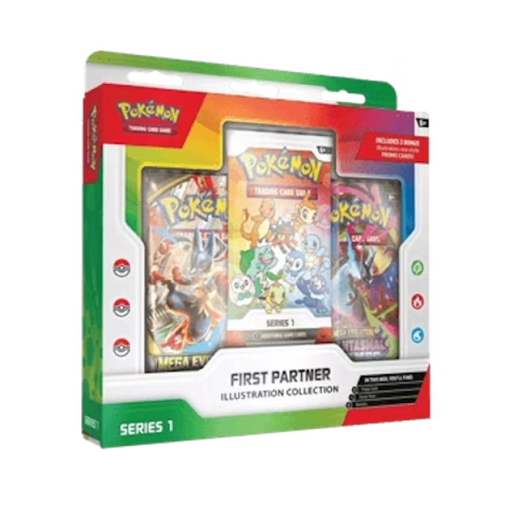 Pokémon First Partner Illustration Collection Series 1