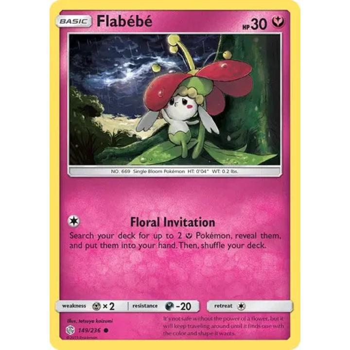 Flabebe 149/236 - Cosmic Eclipse - Reverse Holofoil