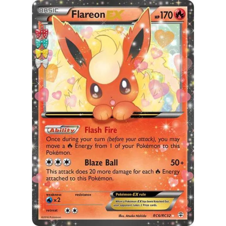 Flareon EX RC6/RC32 - Generations: Radiant Collection - Holofoil