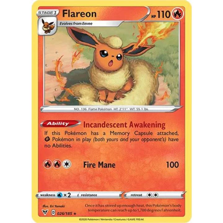 Flareon 026/185 - Vivid Voltage - Normal