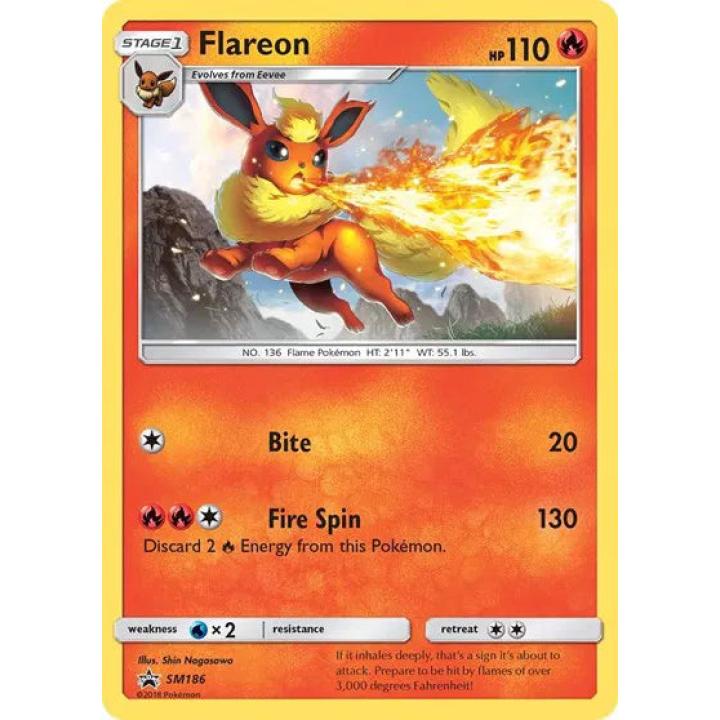 Flareon SM186 - Sun & Moon Promo - Normal