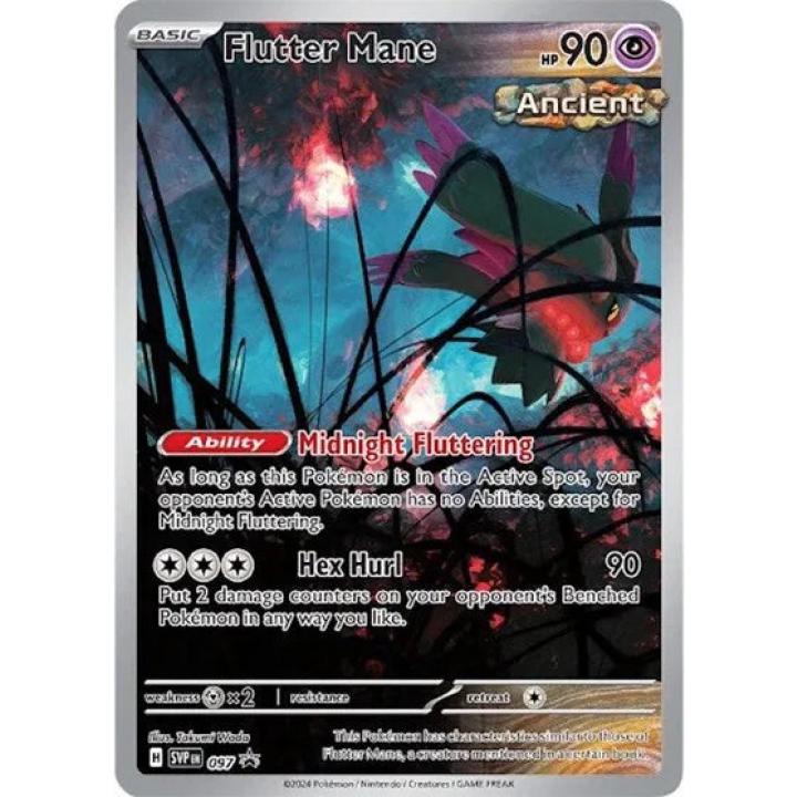 Flutter Mane 097 - Scarlet & Violet Promo - Holofoil