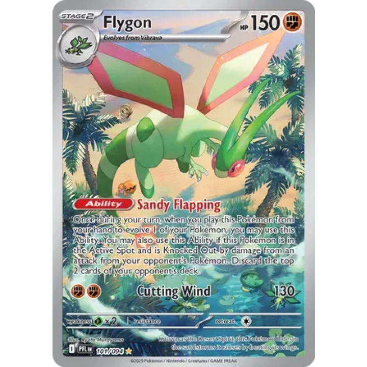 Flygon 101/094 - Phantasmal Flames - Holofoil