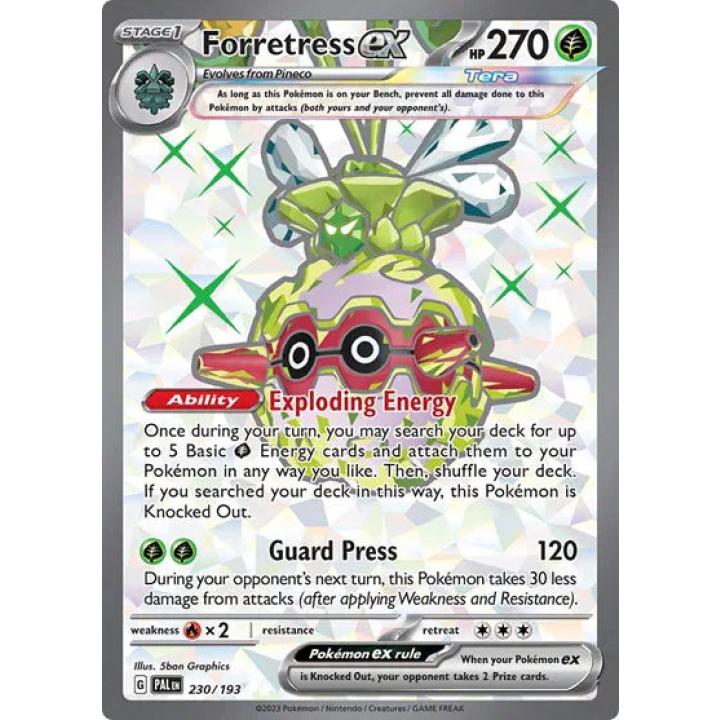 Forretress ex 230/193 - Paldea Evolved - Holofoil