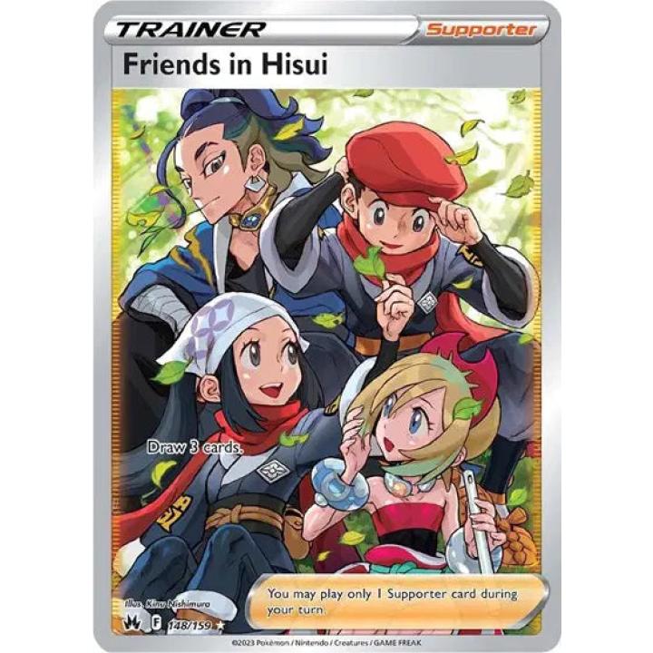 Friends in Hisui 148/159 - Crown Zenith - Holofoil