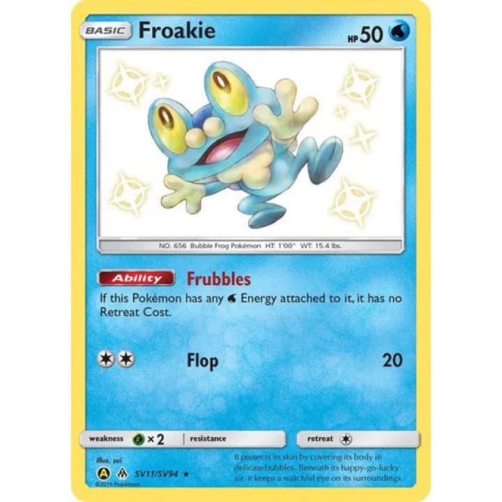 Froakie SV11/SV94  - Hidden Fates: Shiny Vault - Holofoil