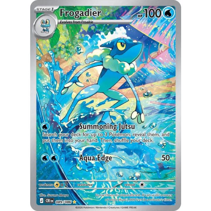 Frogadier 089/086 - Chaos Rising - Holofoil