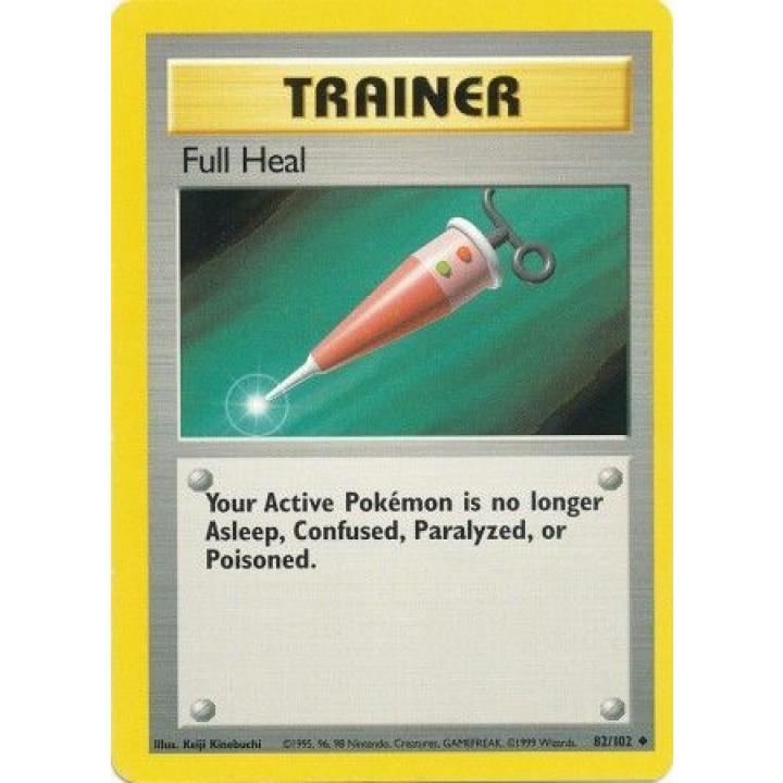 Full Heal 82/102 - Base Set (Unlimited) - Normal