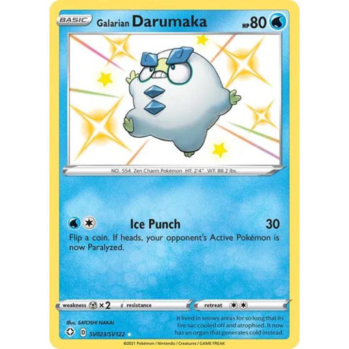 Galarian Darumaka SV023/SV122 - Shining Fates: Shiny Vault - Holofoil