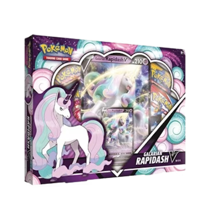Pokémon Galarian Rapidash V Box
