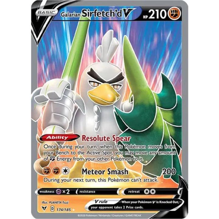 Galarian Sirfetch'd V 174/185 - Vivid Voltage - Holofoil