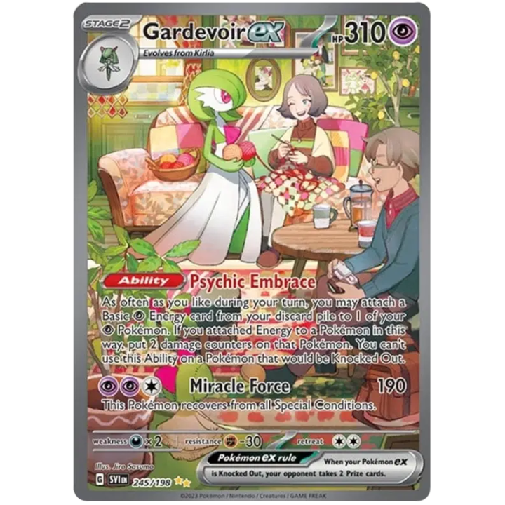 Gardevoir ex 245/198 - Scarlet & Violet - Holofoil
