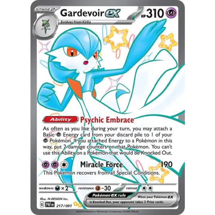 Gardevoir ex 217/091 - Paldean Fates - Holofoil