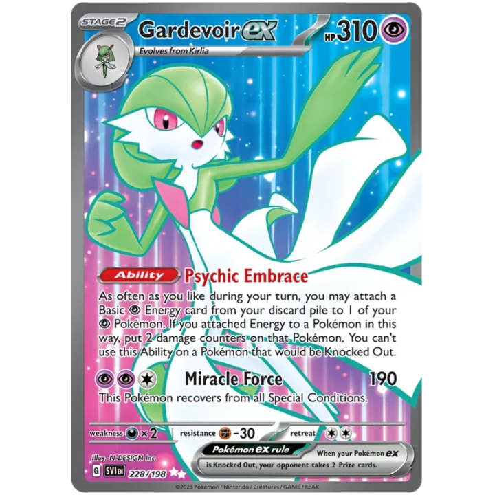Gardevoir ex 228/198 - Scarlet & Violet - Holofoil