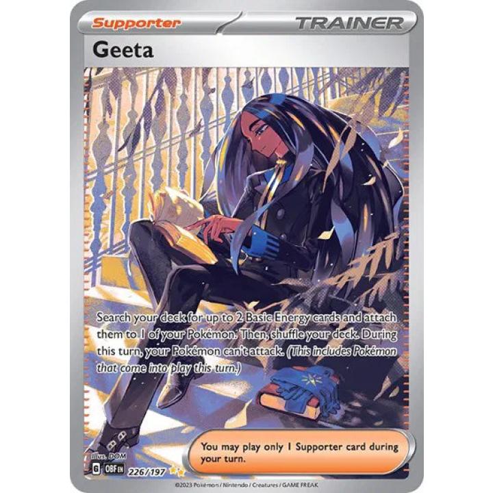 Geeta 226/197 - Obsidian Flames - Holofoil