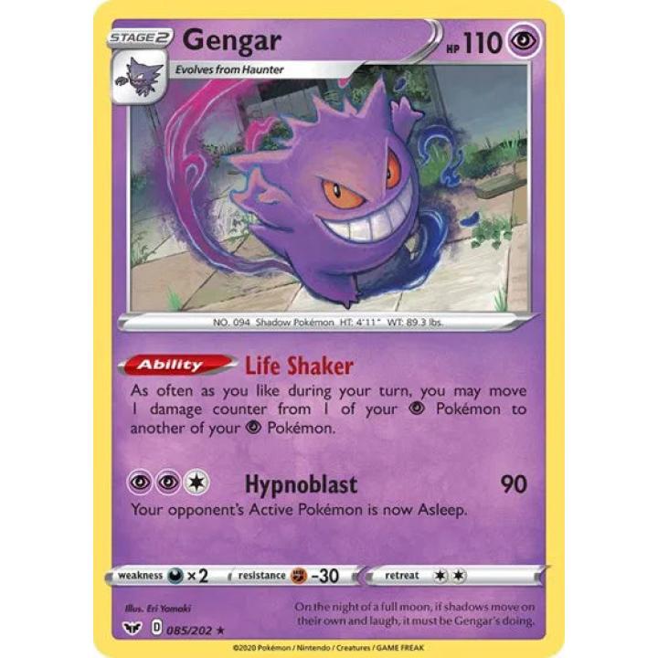 Gengar 085/202 - Sword & Shield - Holofoil