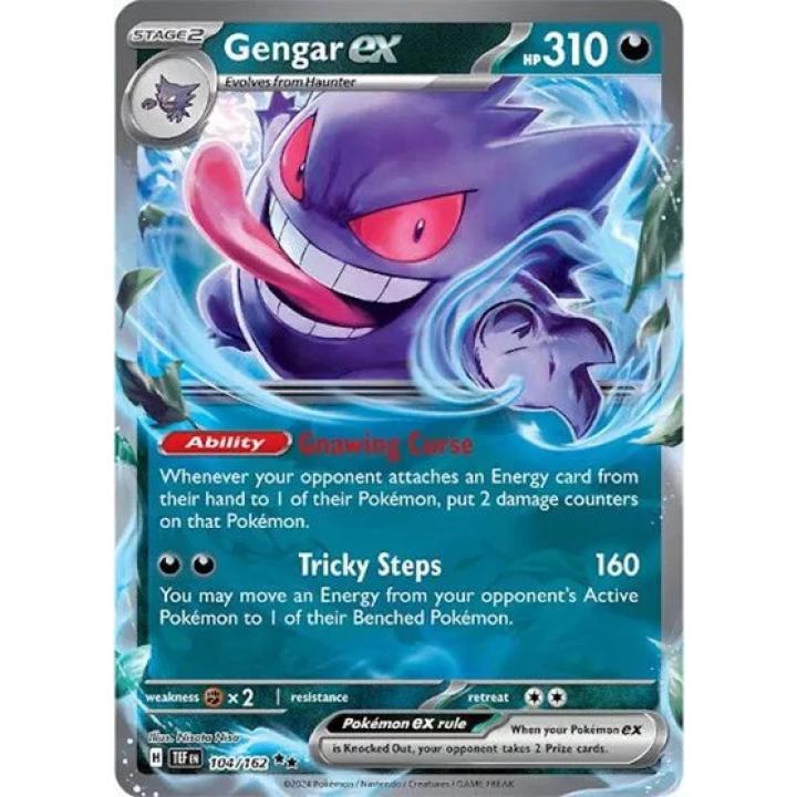 Gengar ex 104/162 - Temporal Forces - Holofoil