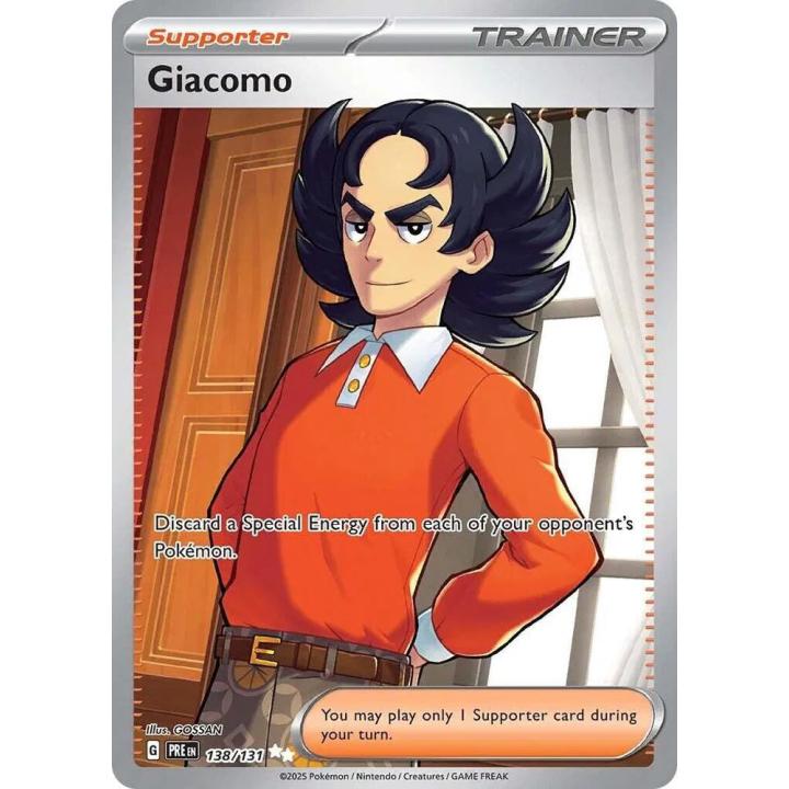 Giacomo 138/131 - Prismatic Evolutions - Holofoil