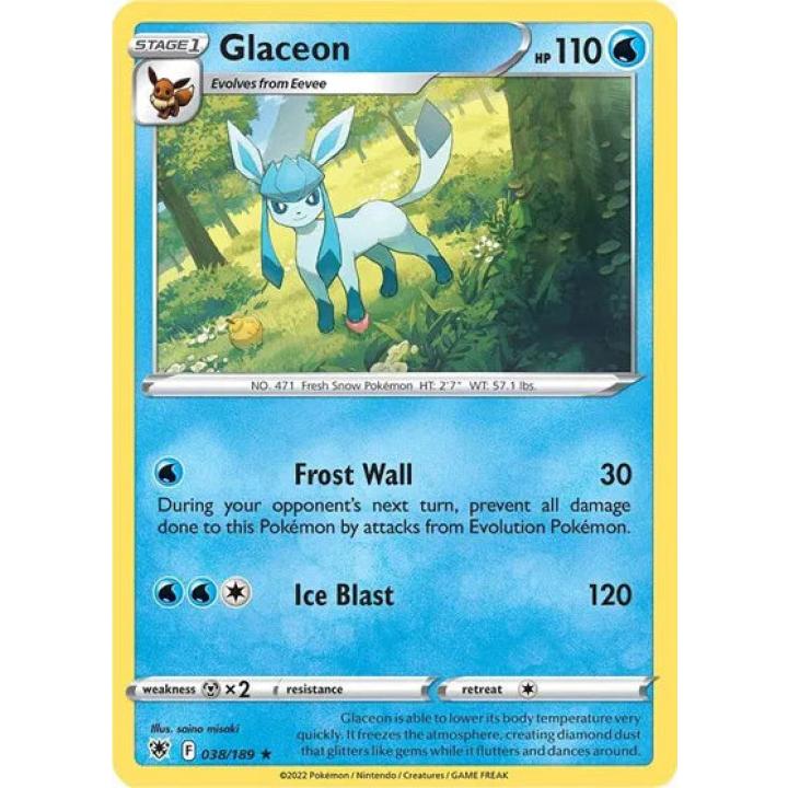 Glaceon 038/189 - Astral Radiance - Normal