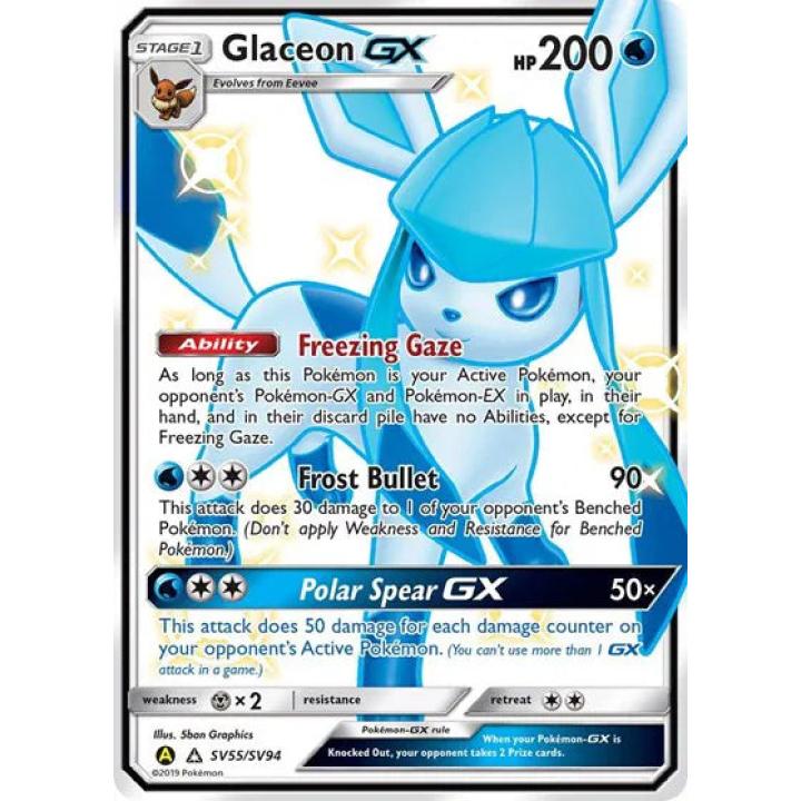 Glaceon GX SV55/SV94  - Hidden Fates: Shiny Vault - Holofoil