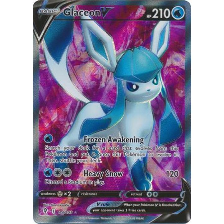 Glaceon V 174/203 - Evolving Skies - Holofoil